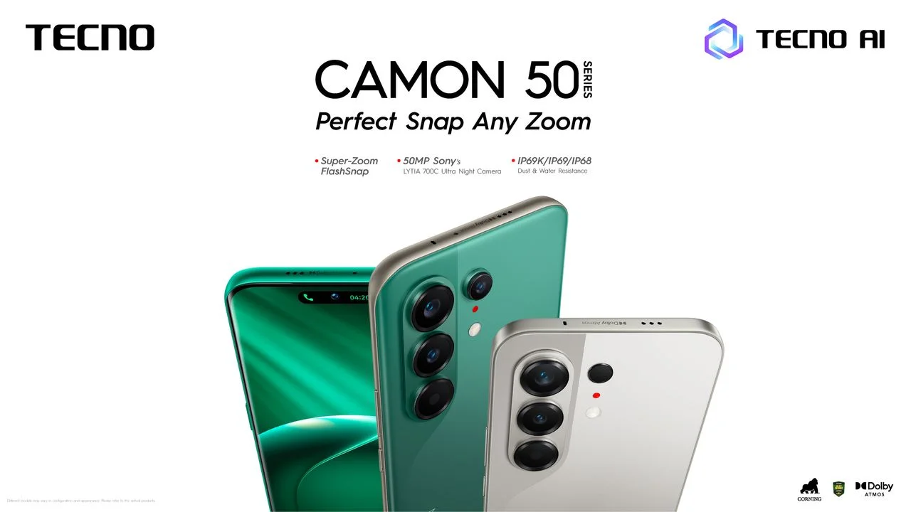 The Tecno Camon 50 Ultra is a Galaxy S26 Ultra look-alike stuffed to the brim with AI